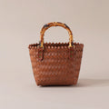 PP Hand Woven Rattan Style Gift Bag