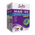 Swiss Bork Mag-5X Liposomal Magnesium Capsules - 30 Count | Magnesium