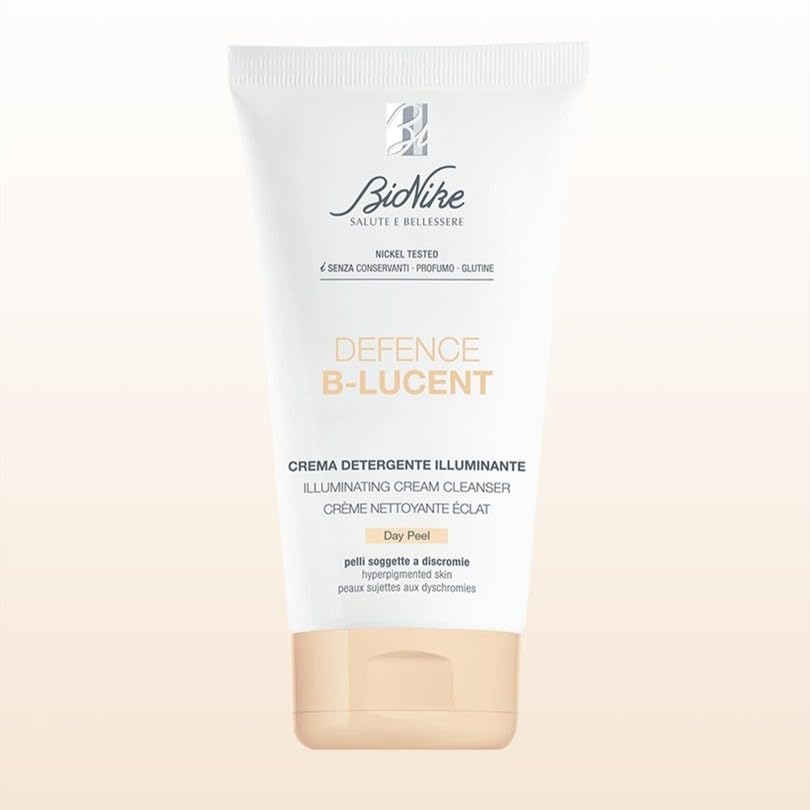 BioNike Defence B-Lucent Day Peel Cream Cleanser - Gentle Daily Peeling for Brighter Skin