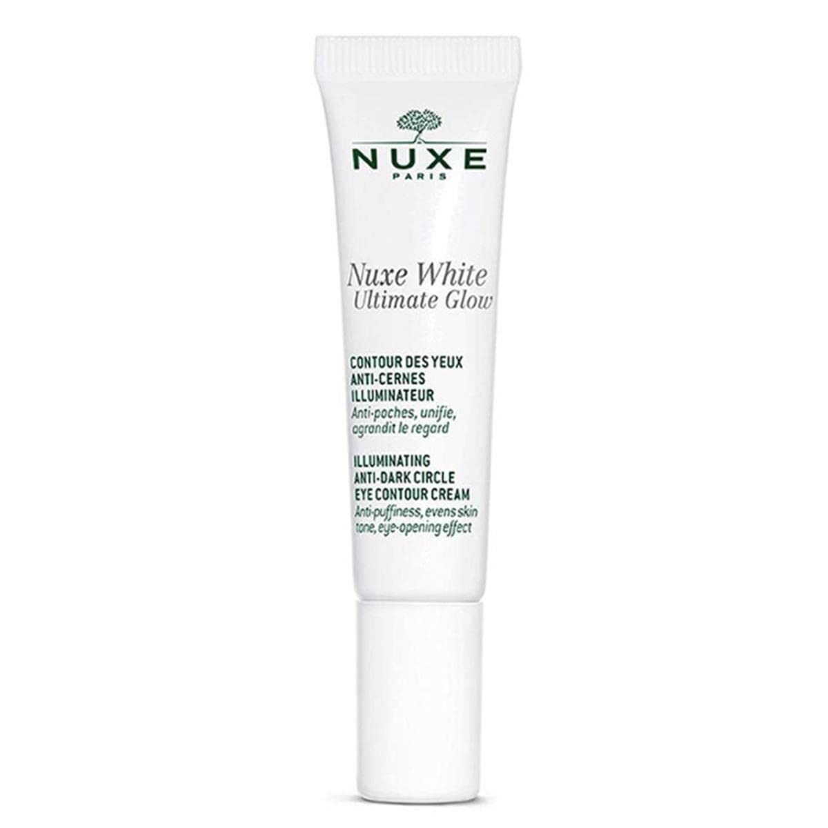 Nuxe White Ultimate Glow Eye Contour Cream - Dark Circle Treatment & Hydrating Eye Cream