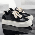 Men Chunky Platform Heighten Casual Skate Sneakers