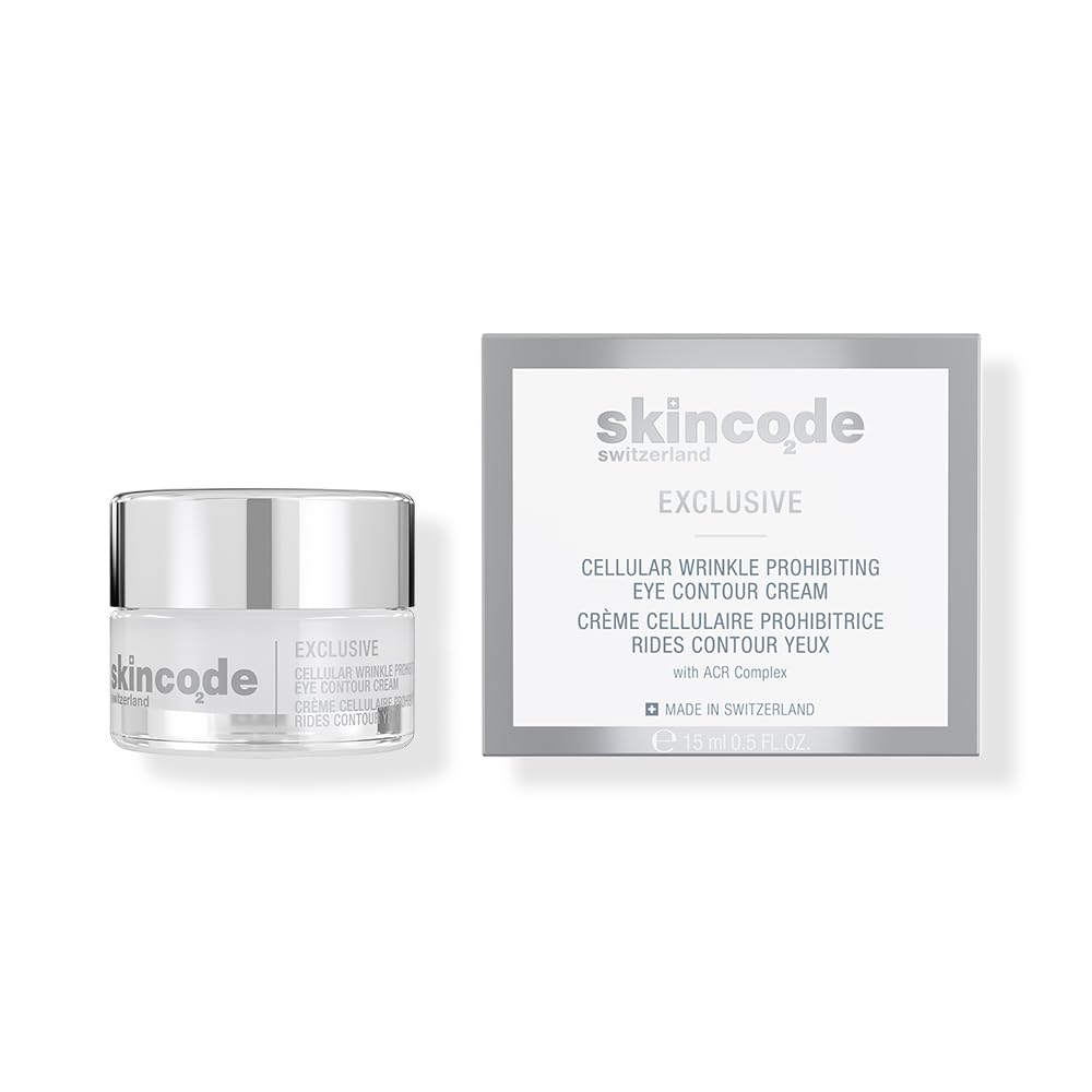 Skincode Anti-Aging Eye Contour Cream for Wrinkle Reduction - 15ml