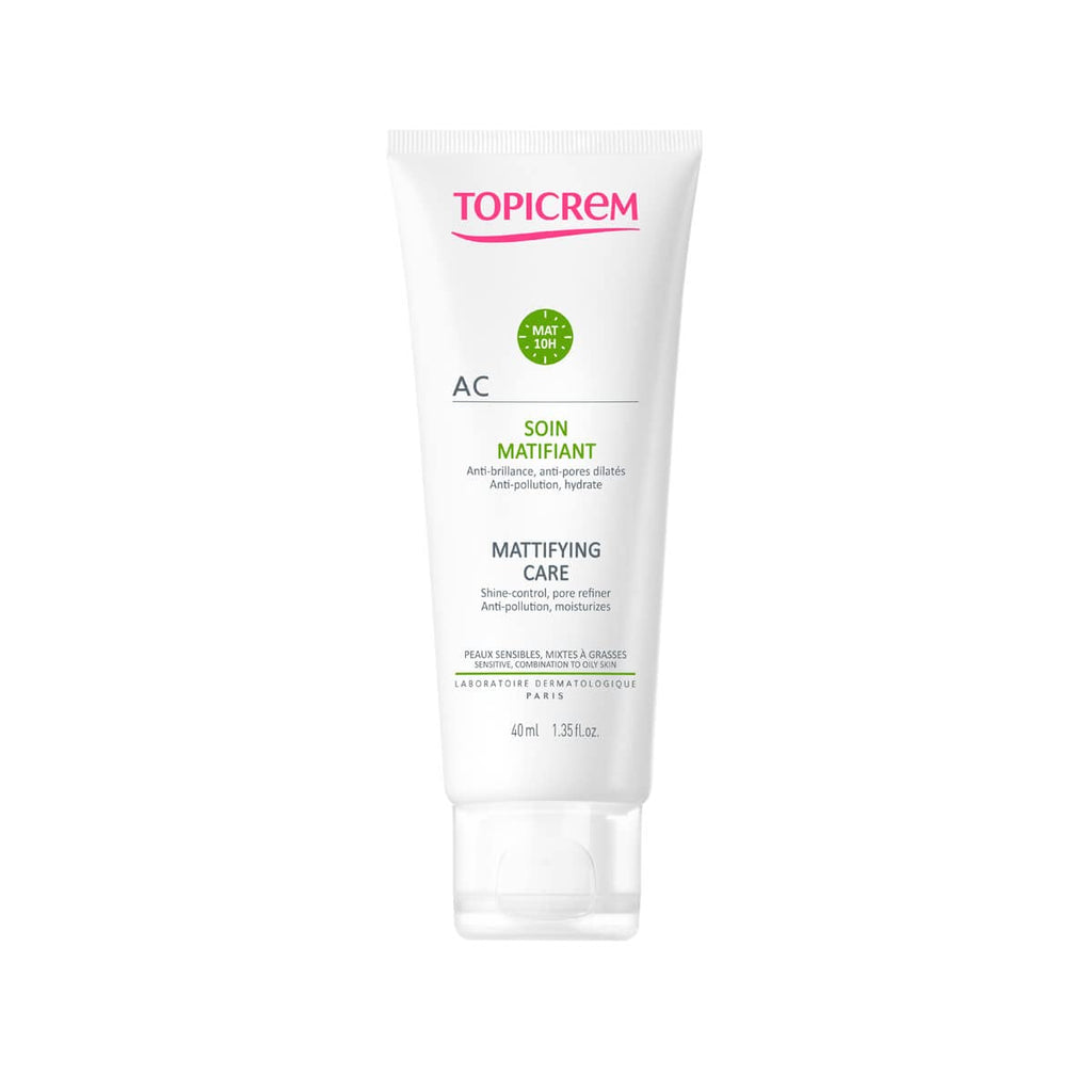 Topicrem Mattifying Care Cream for Sensitive & Oily Skin - 40ml