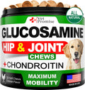 Glucosamine for Dogs Hip & Joint Supplement 120 Mobility Chews