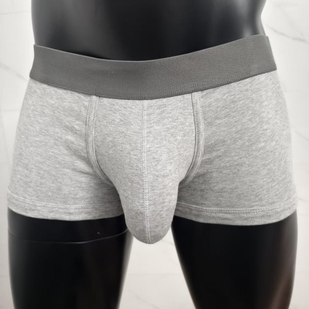Men's Underwear Combed Cotton U Convex Sports Flat Pants Simple