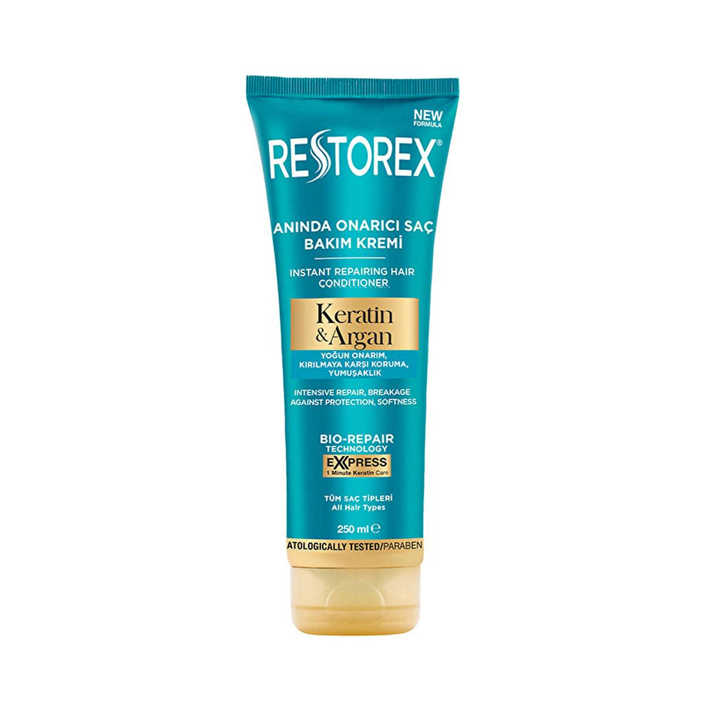 Restorex Keratin & Argan Hair Care Cream 250ml - Repair & Nourish Damaged Hair