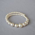 Gradient-Size Pearl Fashion Bracelet For Elegant Ladies