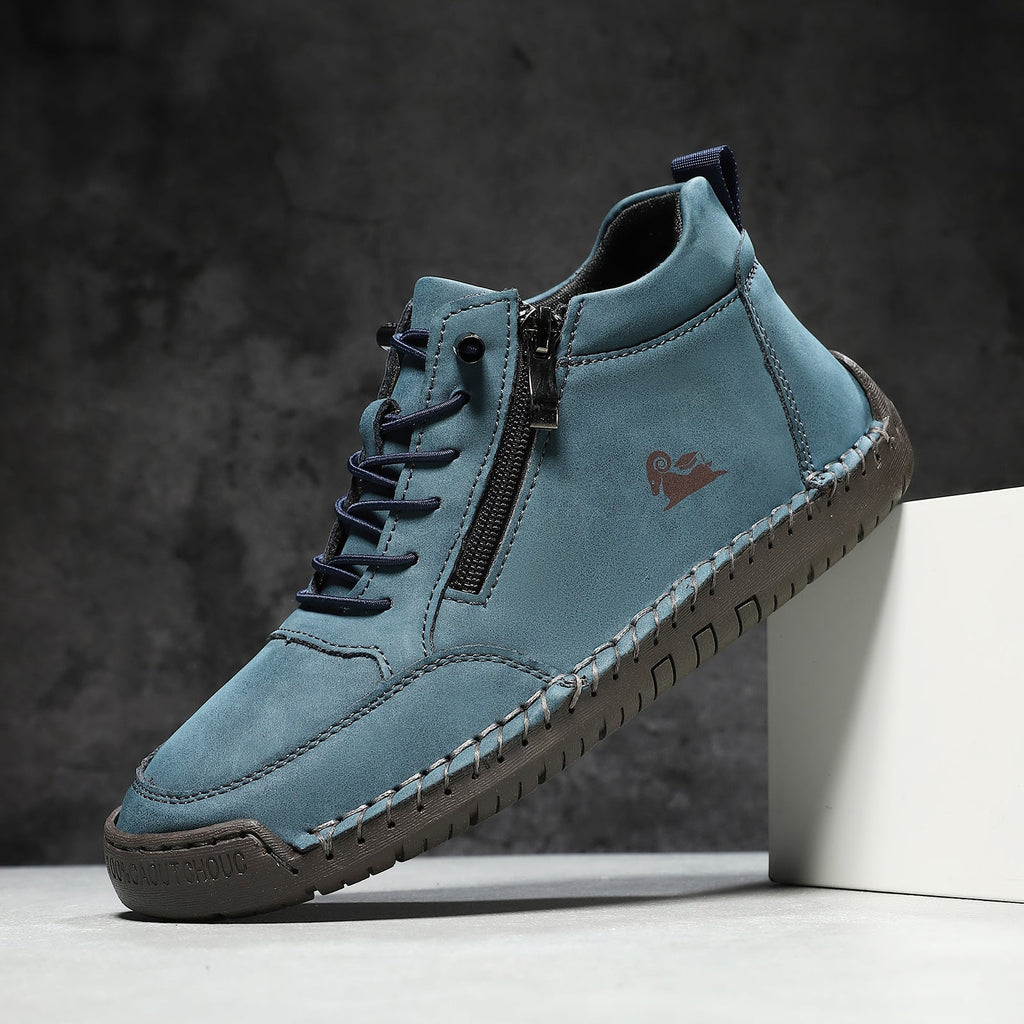 Hand-stitched Womens Shoes Soft Sole Flat Casual