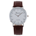Ultra-thin Minimalist Leather Belt For Men