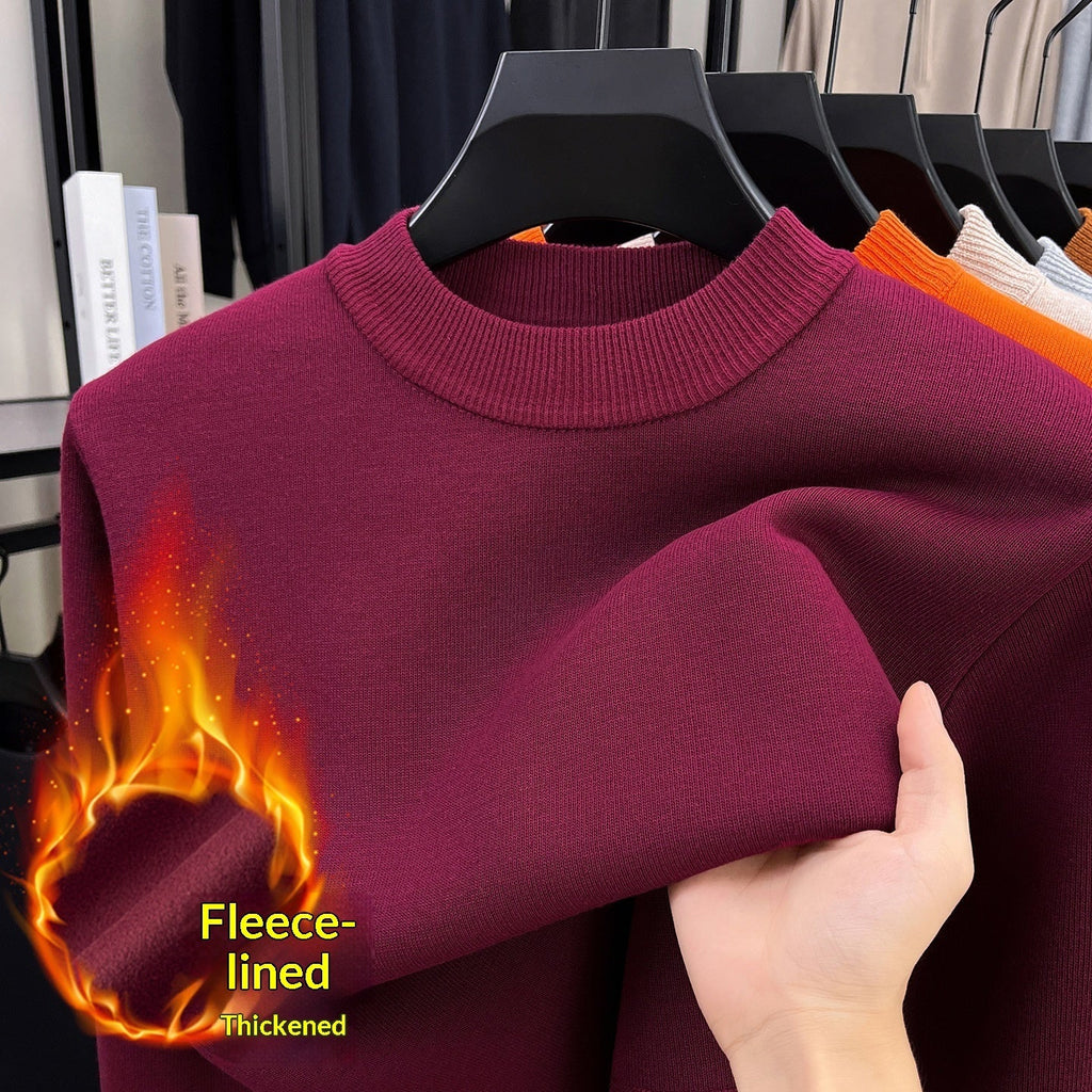 Mens Stylish Warm Knitted Base-layer Sweater