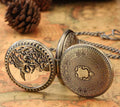 Creative Design Roman Dial Manual Mechanical Pocket Watch