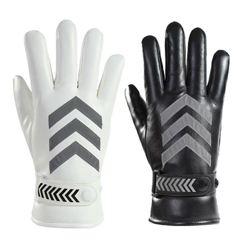 Fleece-lined Warm Winter Non-slip Reflective Gloves