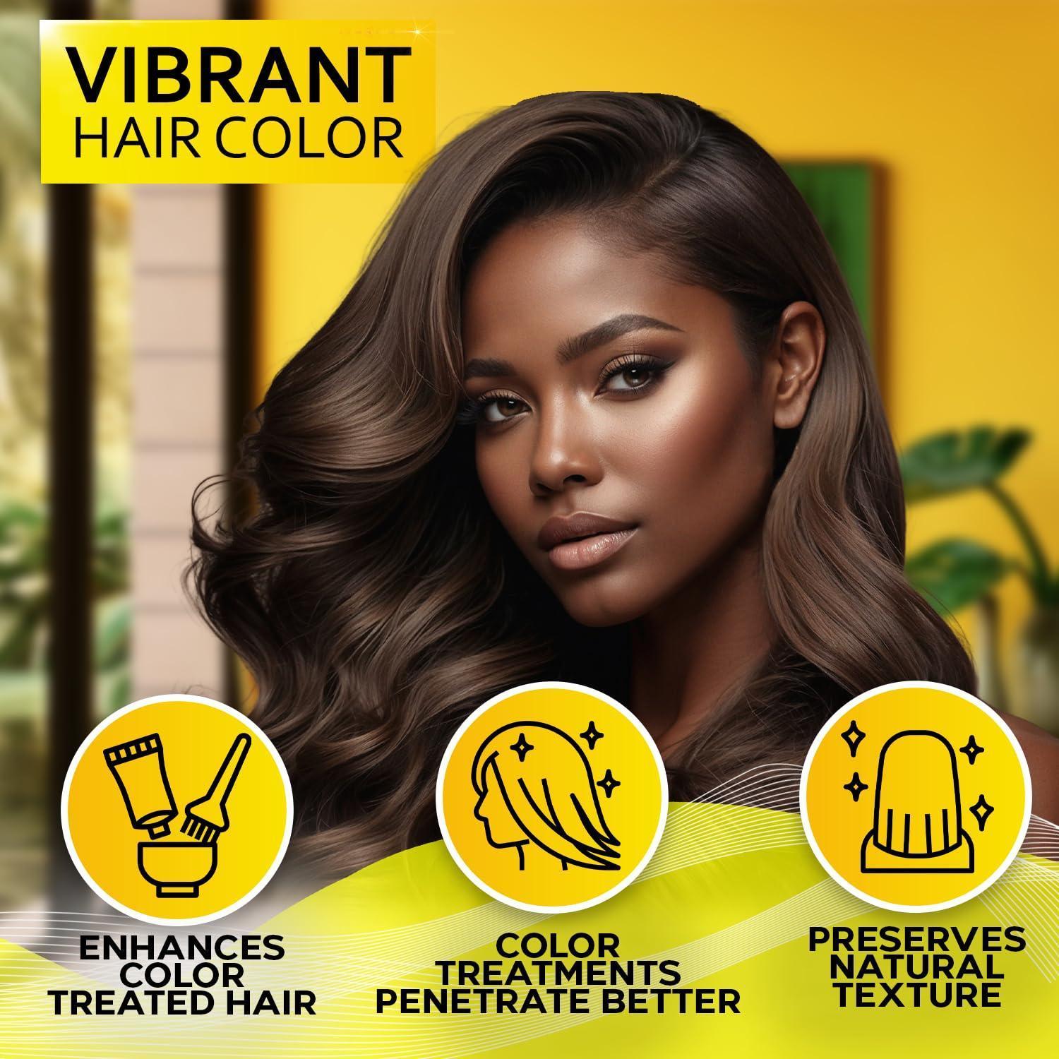 Clarifying Shampoo and Conditioner Set Sulfate Free Hair Care Products for Women and Men Build Up Remover for Curly Straight Color Treated Oily and Black Hair Hydrating Dry Split Ends Formula
