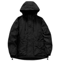 Outdoor Transparent Riding Casual Hooded Jacket