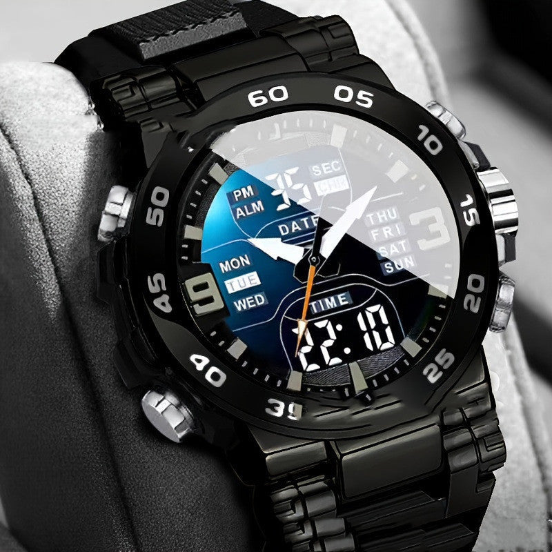 Waterproof Electronic Watch For Outdoor Sports Trendy And Glow-in-the-dark