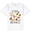 Afternoon Tea Hamburger Printed Loose All-match Short Sleeve Fashion Brand T-shirt