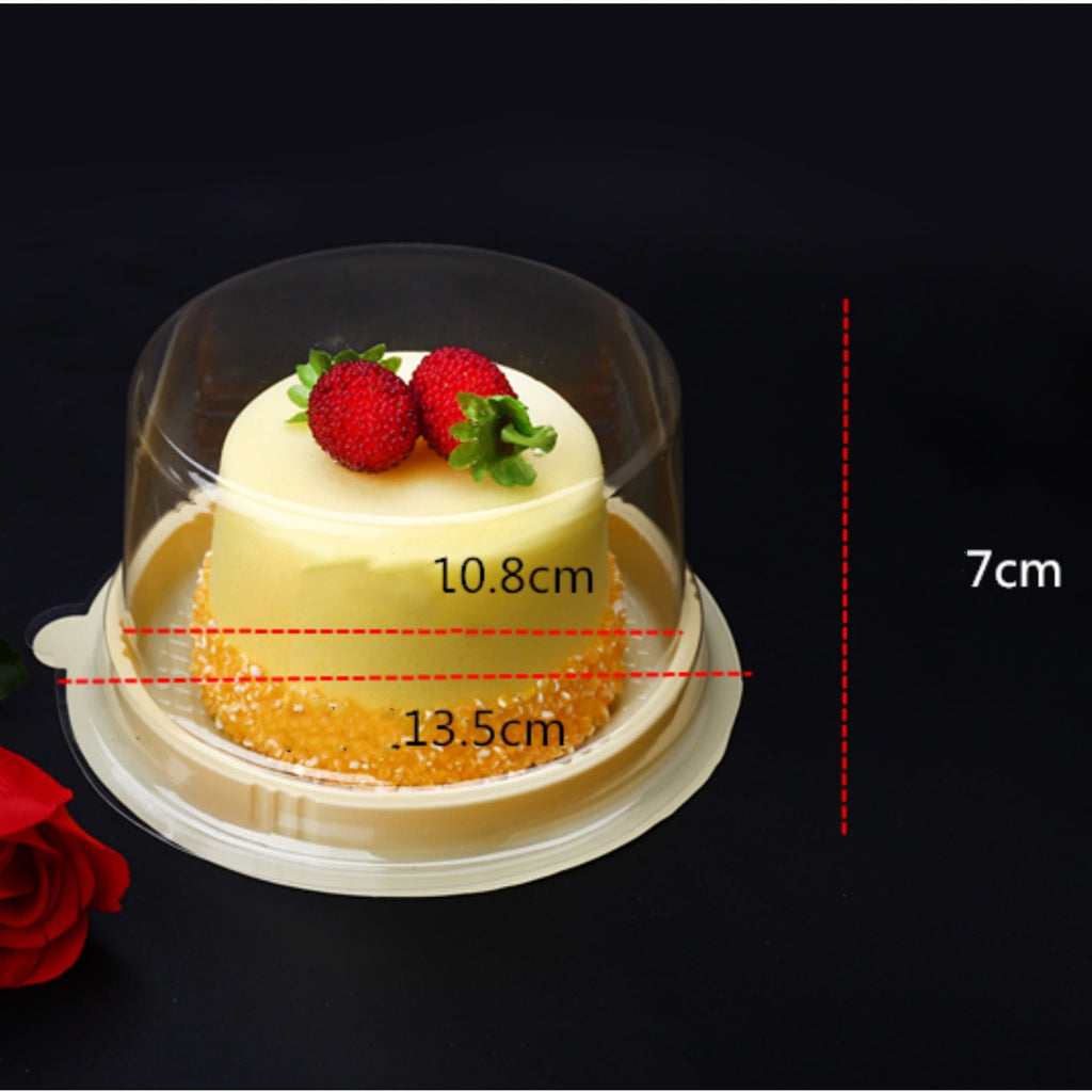 Transparent Round Cake Packaging Box