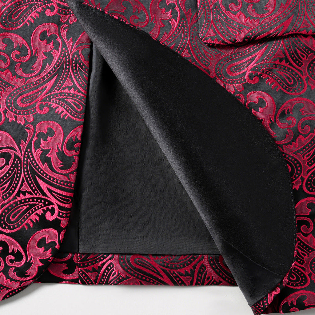 Mens Casual All Matching New Jacquard Blazer