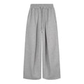 Embroidered Pleated Drawstring Sweatpants For Women Loose Straight Fit