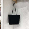 Retro Suede-Like Fabric Simple Handheld Shoulder Tote Bag