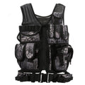 Tactical Military Vest - MOLLE Plate Carrier for Airsoft & Training
