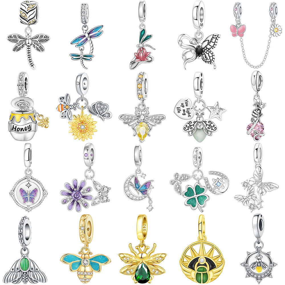 Versatile Dragonfly Pendant Loose Beads For Women
