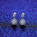 PAG & MAG Moissanite S925 Silver Stud Earrings