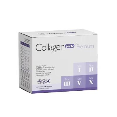 Collagen Forte Collagen Supplement 1500mg - Premium Hydrolyzed Collagen Peptides for Skin, Hair, Nail & Joint Health Support