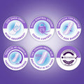 Molped Daily Freshness: pH Balanced Panty Liners for Women - Odor Control, Breathable, Absorbent - 40 Count