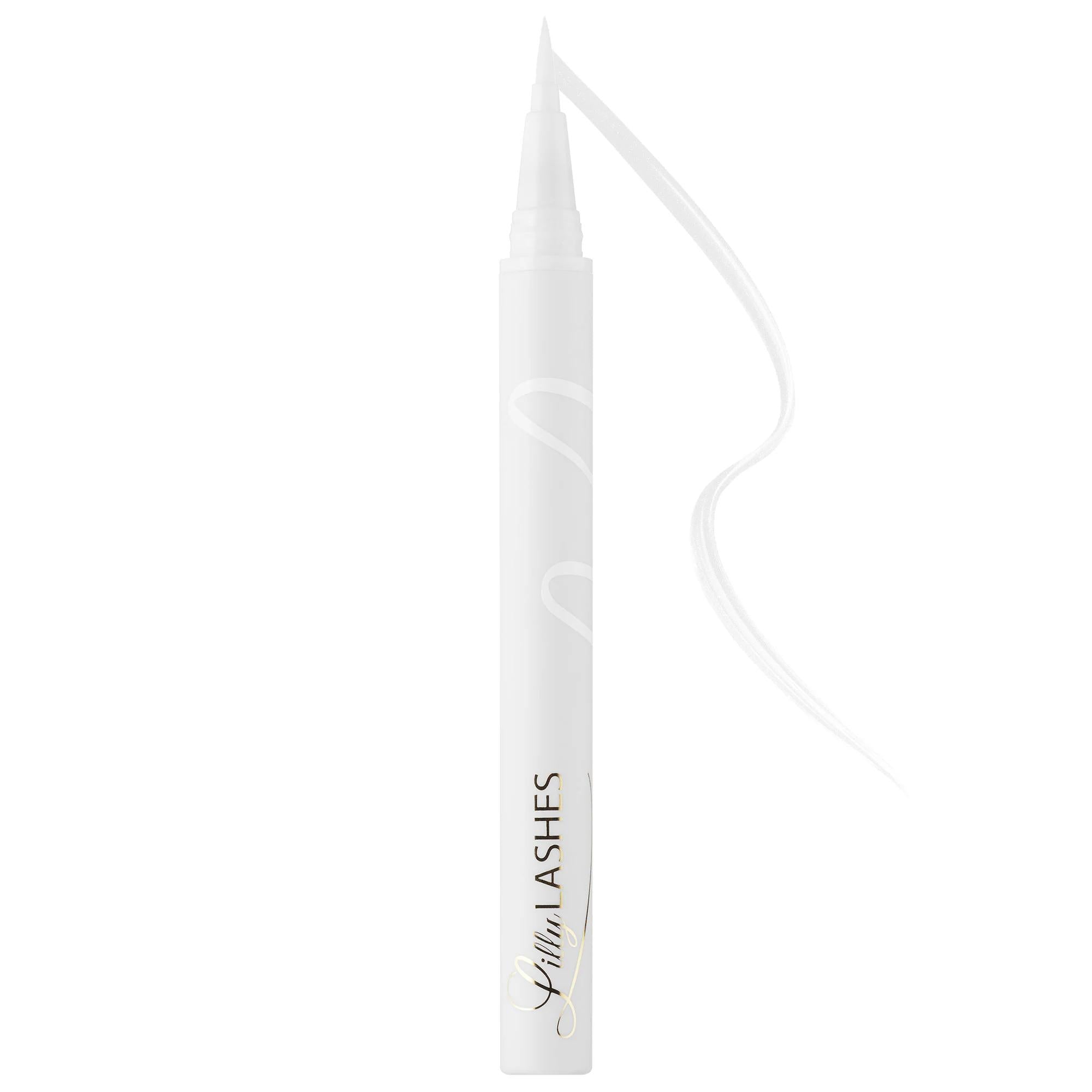 Power Liner: 2-in-1 Jet Black Eyeliner Lash Adhesive - Waterproof, Smudge-Proof, Long-Lasting False Eyelash Glue, Cruelty-Free - Quick & Easy Application