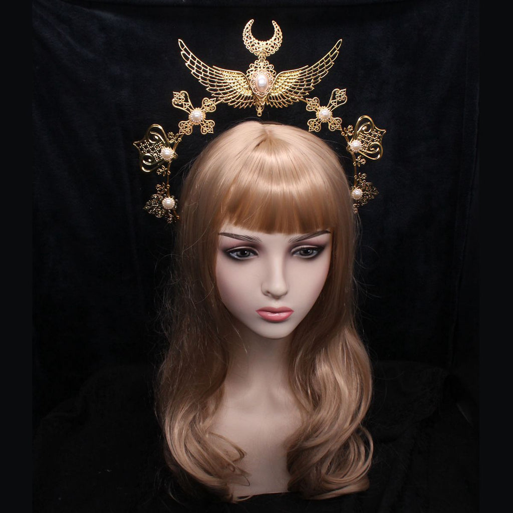 Handmade Sun Crown Accessory Kit Lolita Crown Supplies