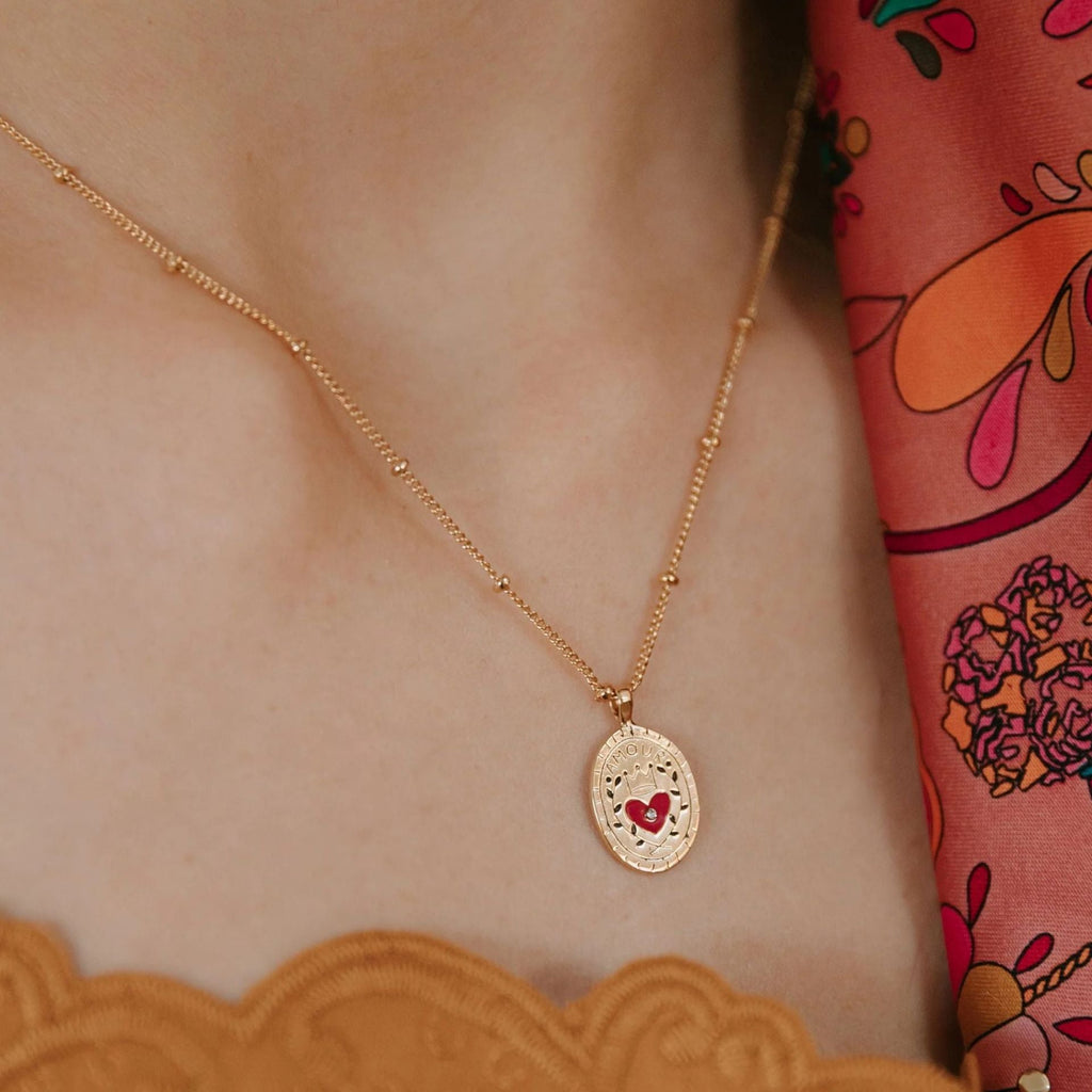 Retro Versatile 18k Necklace And Bracelet