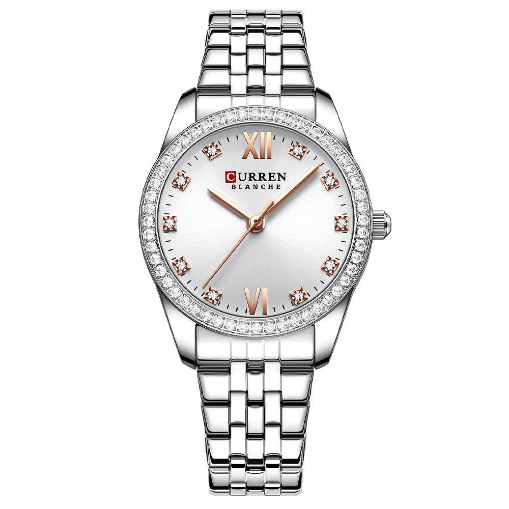 Women's Roman Numeral Waterproof Simple Watch