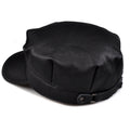Autumn Winter Men's Genuine Leather Octagonal Cap
