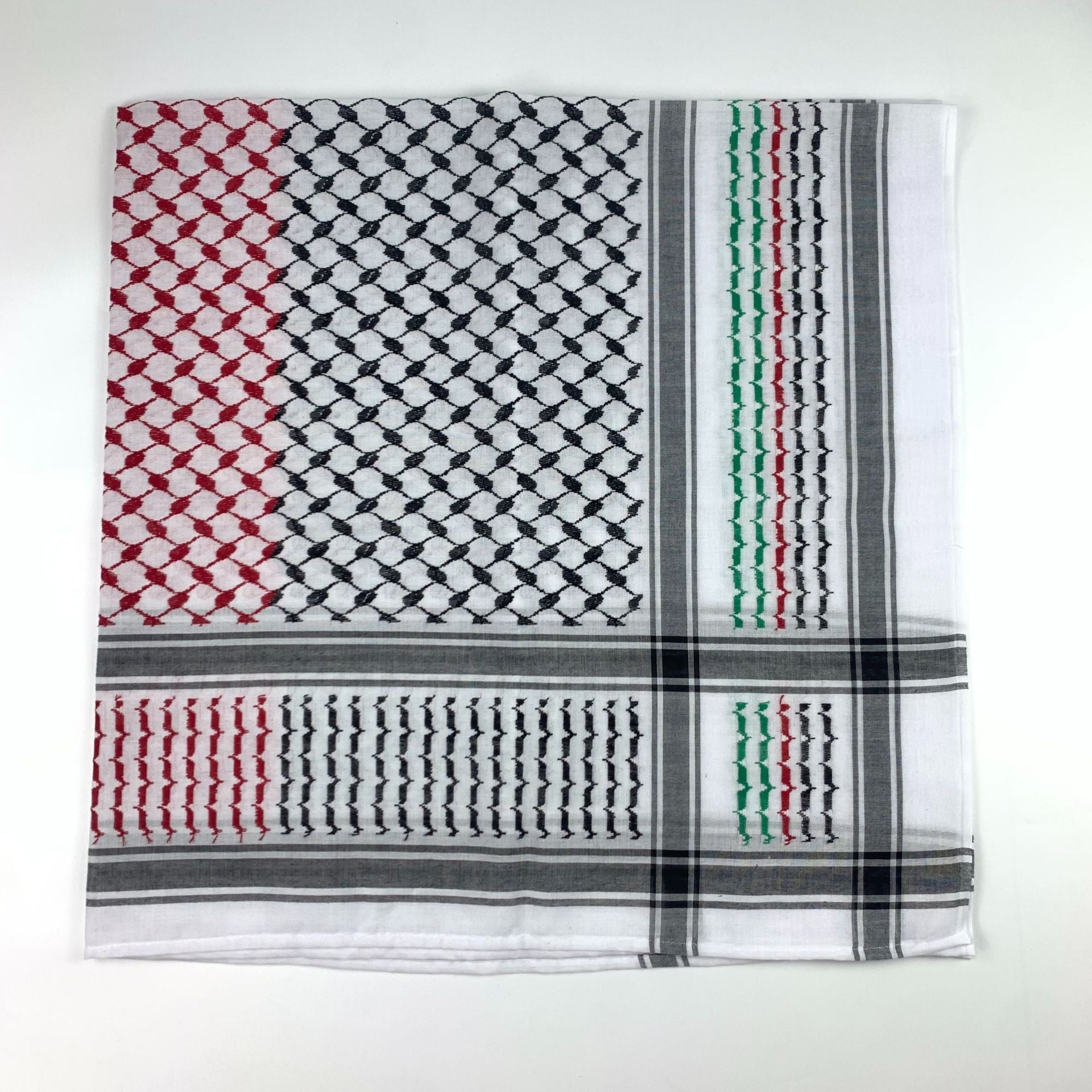 Keffiyeh Jacquard Square Scarf Men Dubai Saudi Arabia