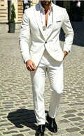 Mens Two-Piece Business Professional Formal Suit