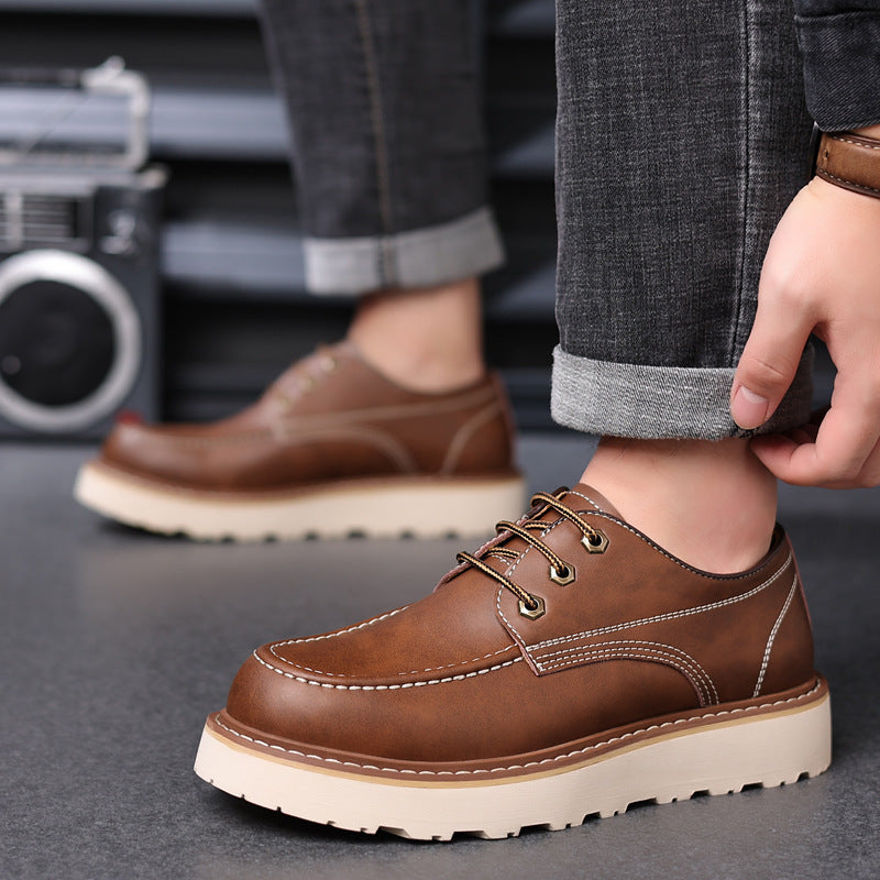 Short Low-top Retro Casual Martin Boots