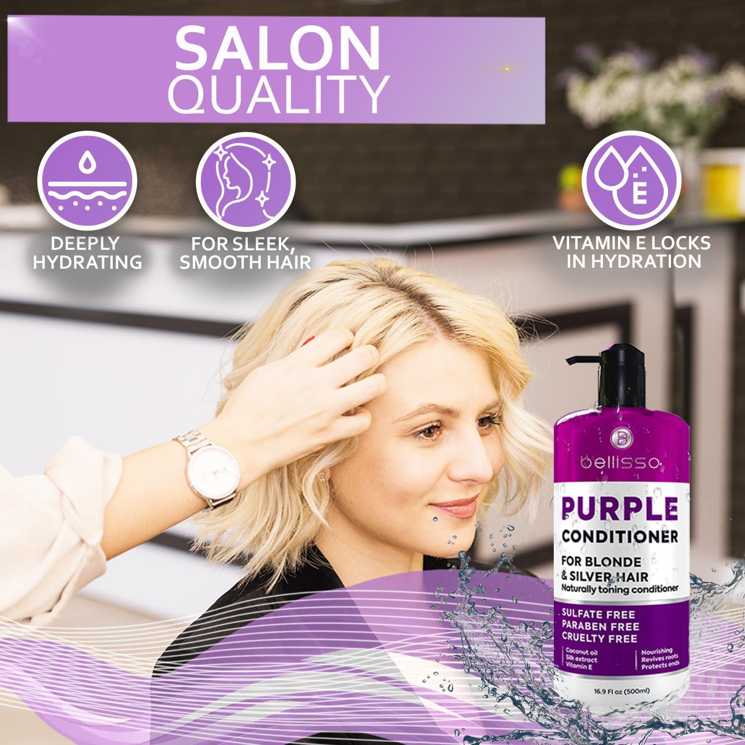 Purple Conditioner for Blonde Hair   Goodbye to Orange and Yellow Brassy Tones