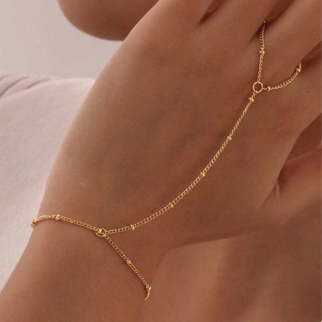 New Stylish Ring Bracelet With A Light-luxury High-end Vibe