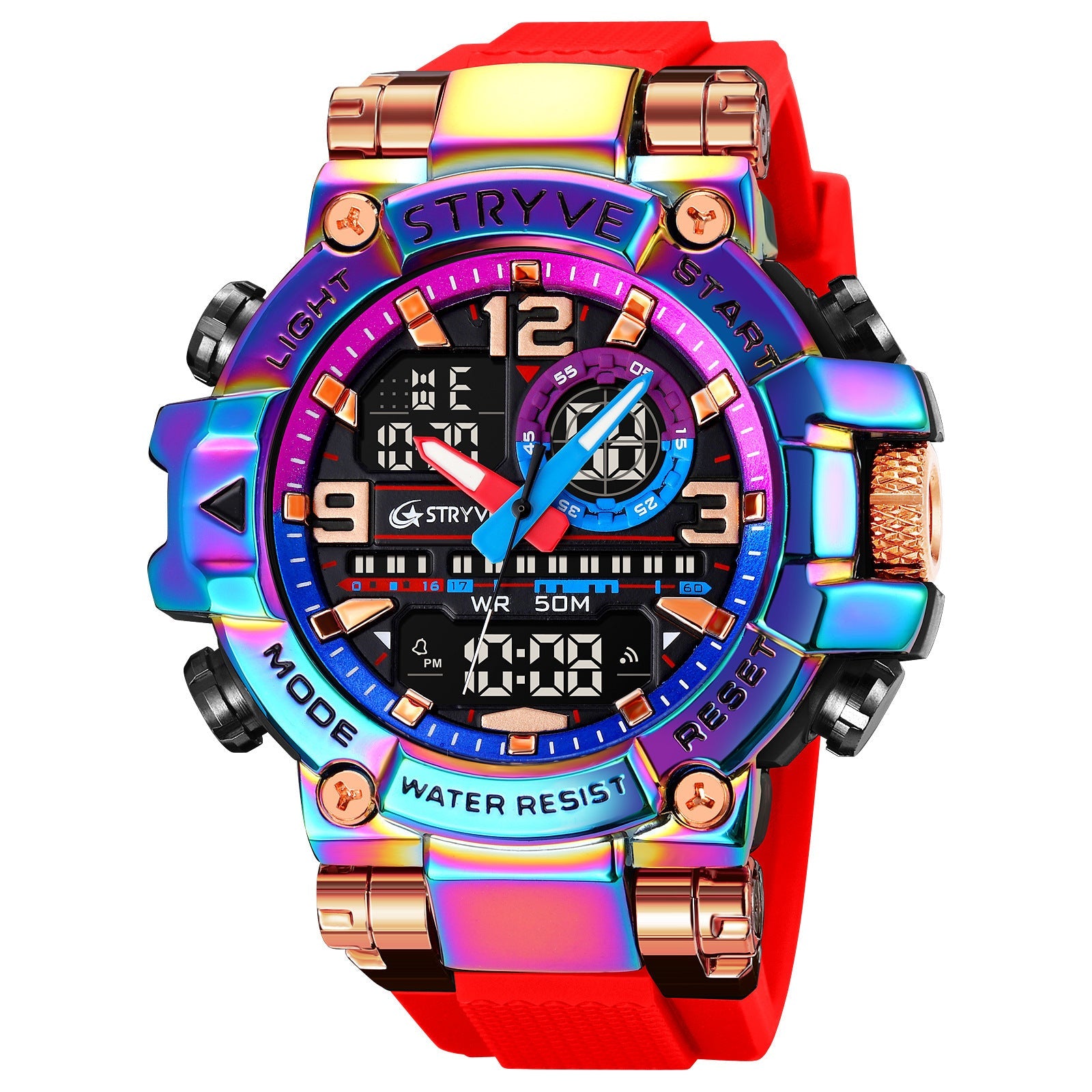 New Multifunctional Sports Student Watch