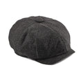 Fashion Retro Octagonal Hat Men's Plaid Beret