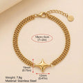 Golden Multi-element Bracelet Jewelry