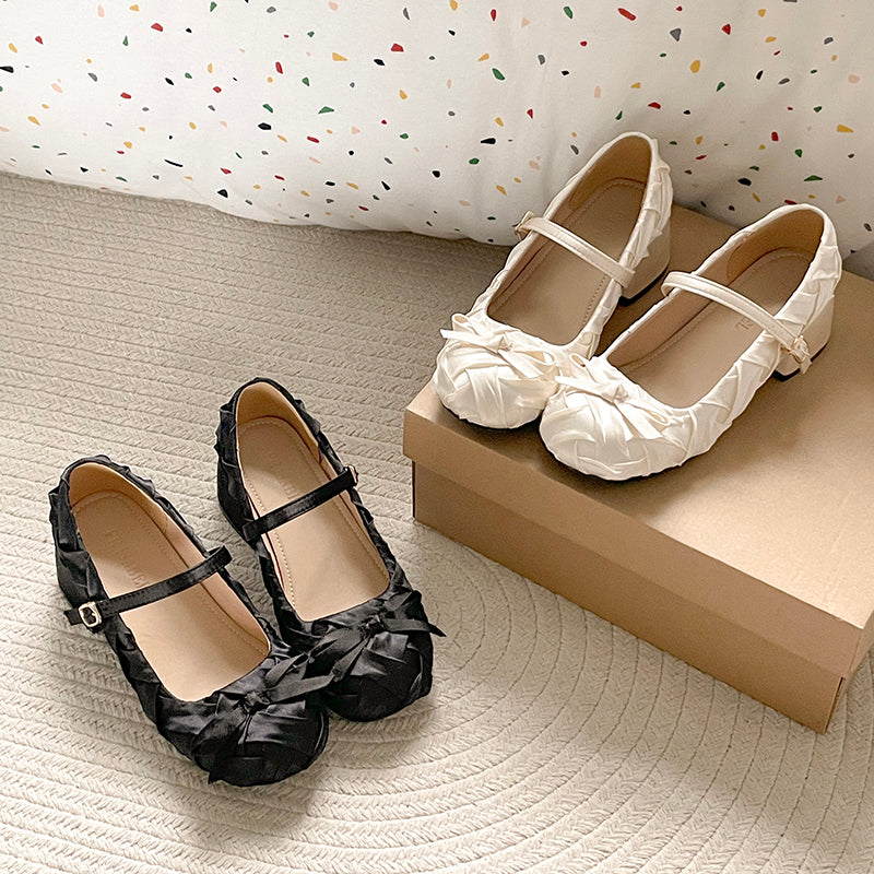 French Retro Thick Heel Shallow Mouth Single Shoe 2026 New Summer Small Soft Sole With Skirt Mary Jane Women's Shoes