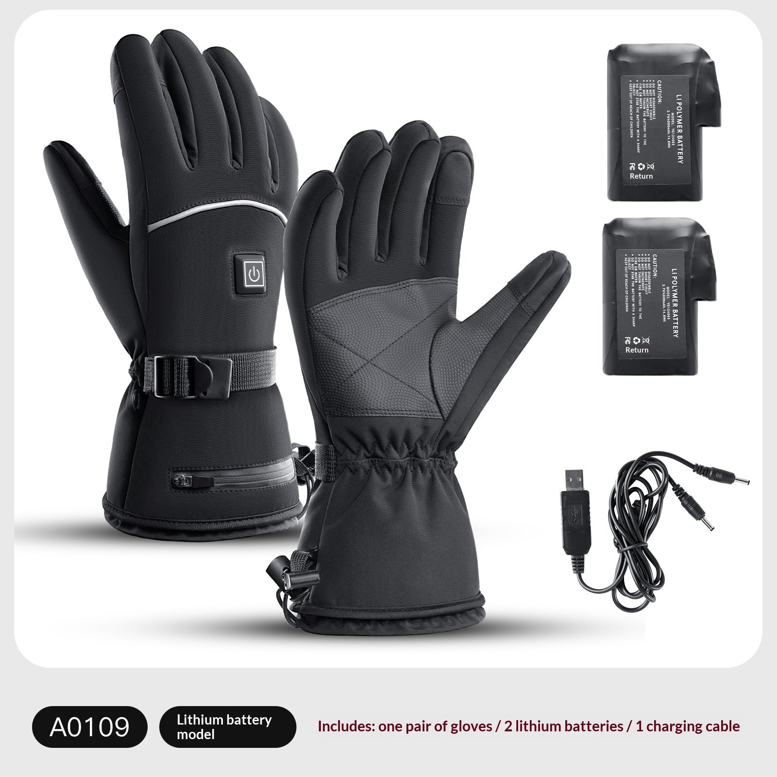 Warm Winter Outdoor Sports Gloves For Cycling And Skiing