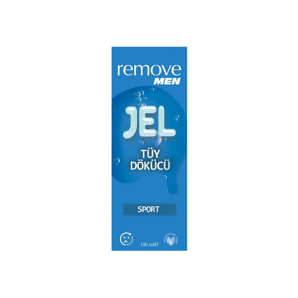 Remove Men Hair Removal Gel Sport 100 ml