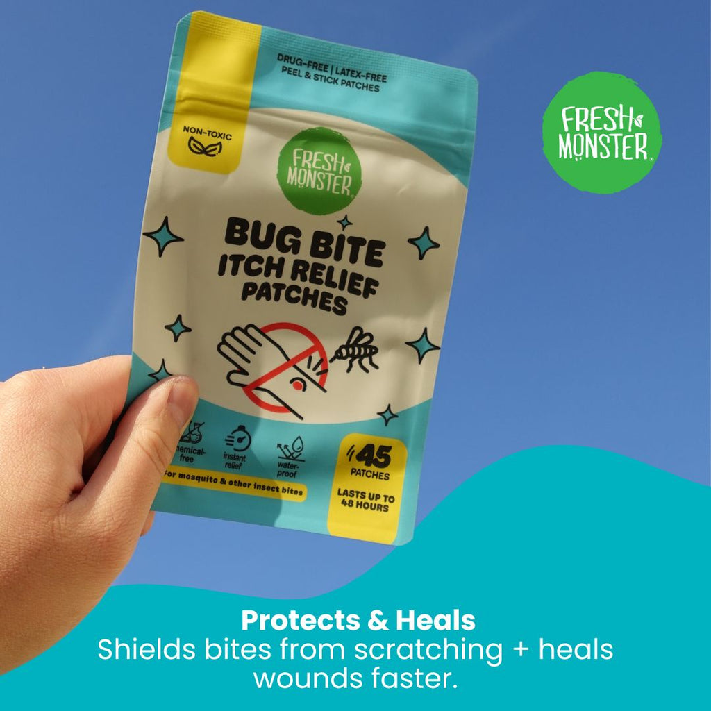 Fresh Monster Bug Bite Itch Relief Patches