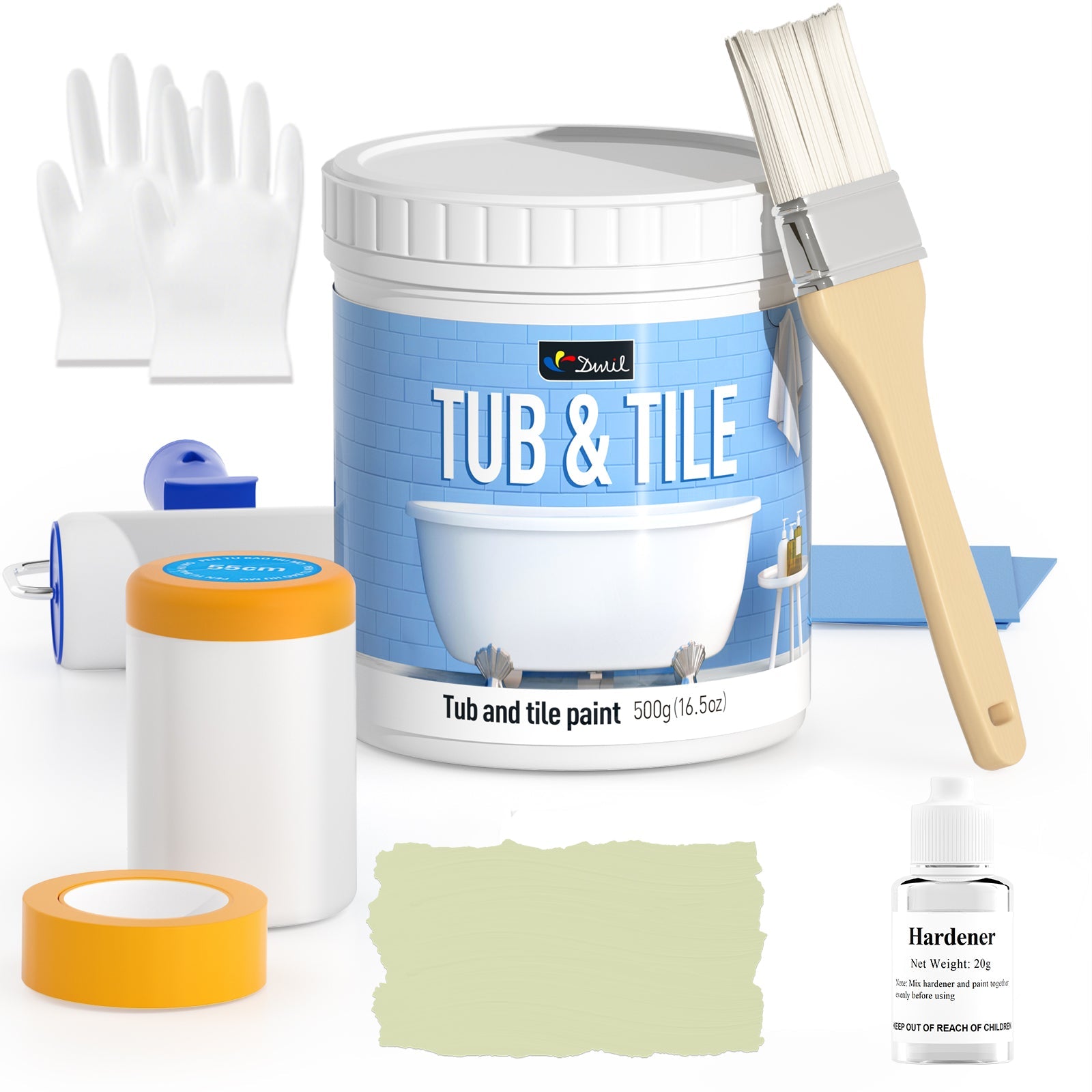 DWIL Tub & Tile Refinishing Kit – Tools Included