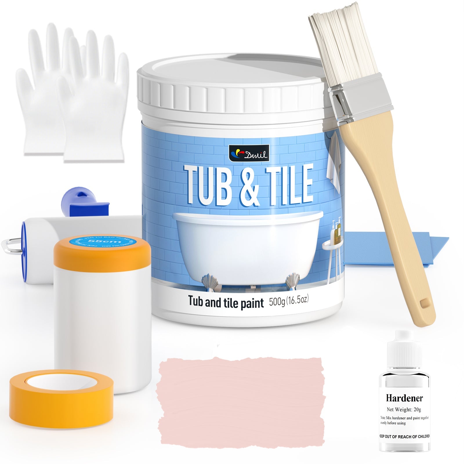 DWIL Tub & Tile Refinishing Kit – Tools Included