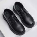 Men's Summer Breathable Height Increasing Derby Shoes, Business Formal Dress Shoes For Men