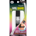 Qfitt Elastic Wig Band, Black 1 Yard